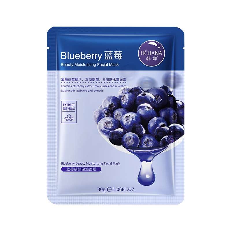 blueberry facial mask