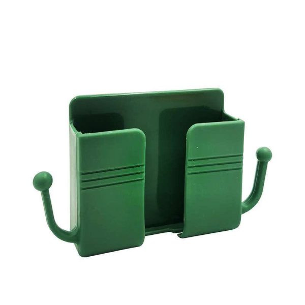 Vibrant Green Wall Hook Organizer – Practical and Stylish Storage Solution